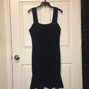 FP Beach Black Dress Bottom Ruffle Size S